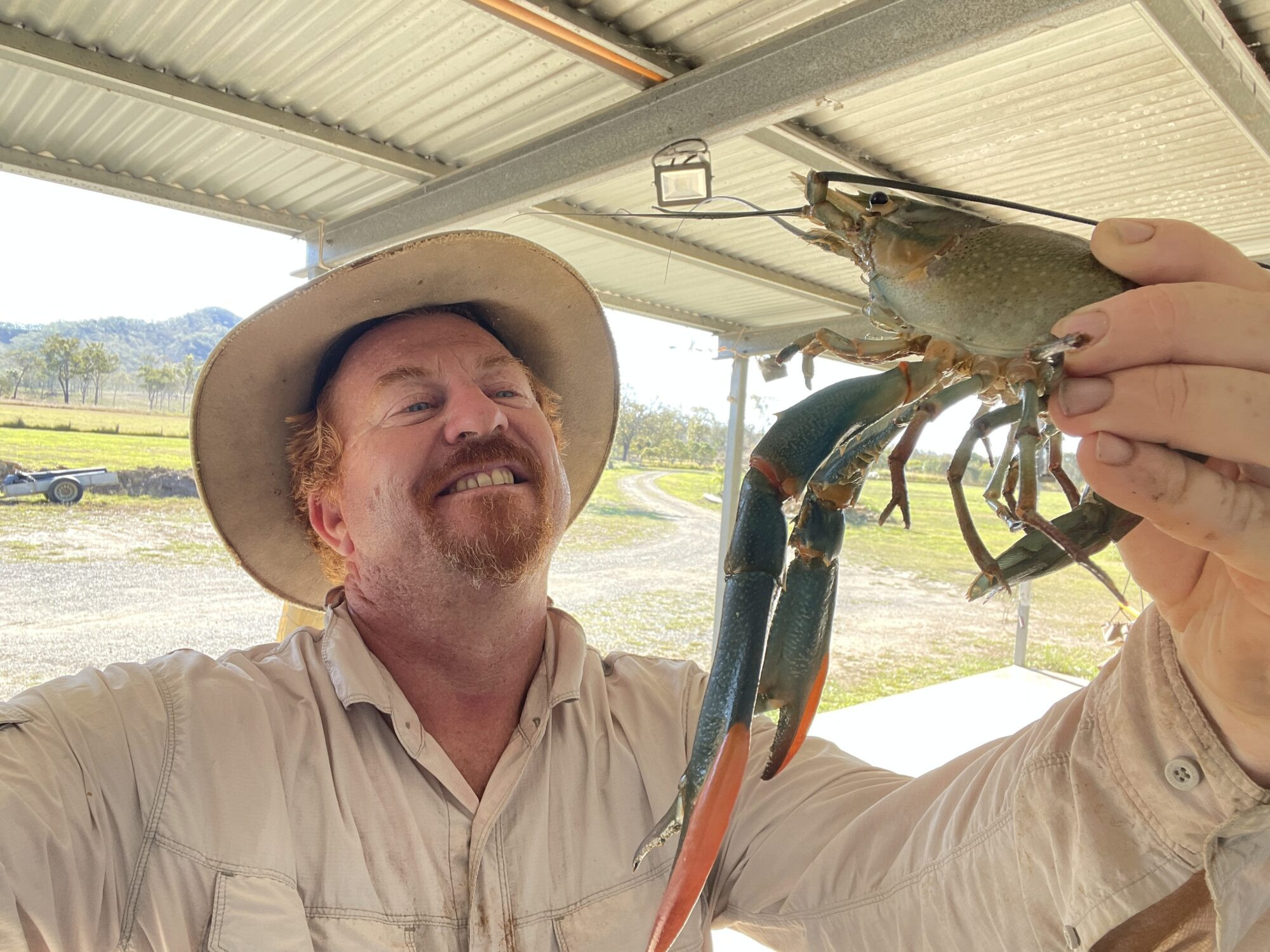 Rodney Ingersoll, director of Barron River Redclaw Farm - biosecurity in aquaculture